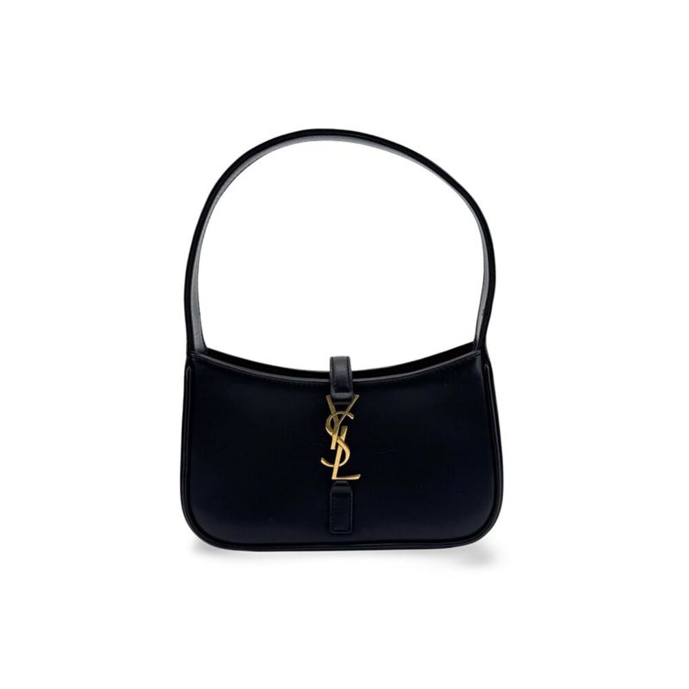 Saint Laurent LE 5 À 7 Mini Hobo Bag Black
